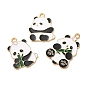 Подвески из эмали и сплава, золотой свет, очарование панды