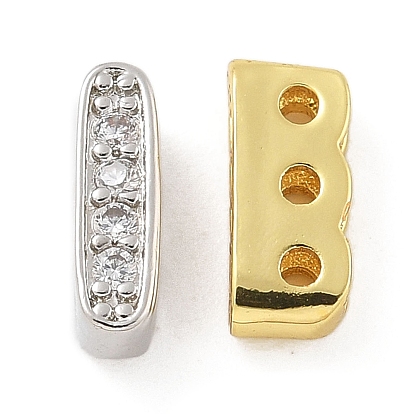 Реечное покрытие латунь микро паве кубический цирконий многожильные звенья, долговечный, без свинца и без кадмия