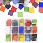 Glass Cabochons, Mosaic Tiles, for Home Decoration or DIY Crafts, Square