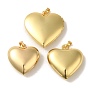 Стойки обшивки латунные подвески, долгоиграющий, без свинца и без кадмия, сердце