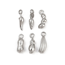 Овощи 304 подвески из нержавеющей стали, полированный, цвет нержавеющей стали, анти-тускнение