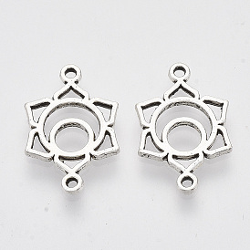 Tibetan Style Alloy Links/Connectors, Chakra, Cadmium Free & Lead Free