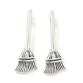 Сплавочные подвески тибетского стиля, без кадмия и без свинца, метла