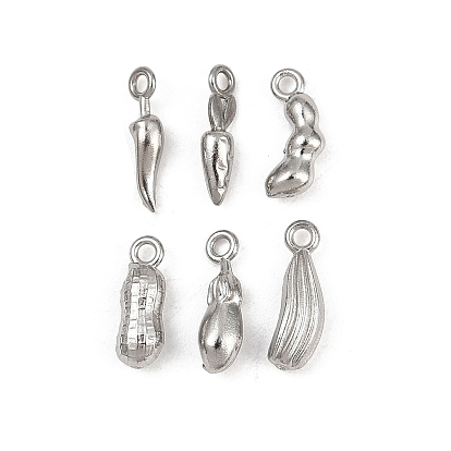 Овощи 304 подвески из нержавеющей стали, полированный, цвет нержавеющей стали, анти-тускнение