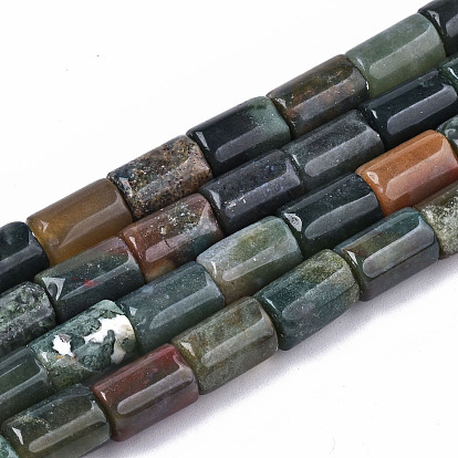 Natural Indian Agate Beads Strands, Column