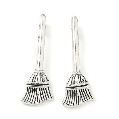 Сплавочные подвески тибетского стиля, без кадмия и без свинца, метла