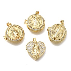 Латунные подвески с микропаве из прозрачного кубического циркония, реальный 18 k позолоченный, без кадмия и без свинца, долговечный, стойки покрытие