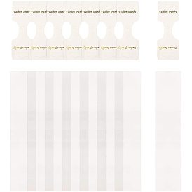 Paper Display Card, Used For Necklace, with OPP Cellophane Bags
