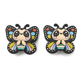 3D Silcone Beads, Focal Beads, Butterfly