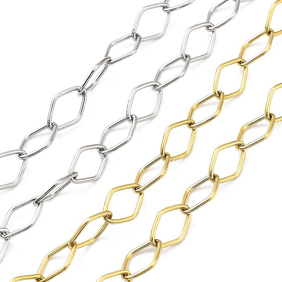 304 цепные цепи из ромбовидной стали из нержавеющей стали, пайки, с катушкой