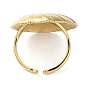 304 Stainless Steel Finger Rings, Real 18K Gold Plated