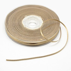 Silver Thread Grosgrain Ribbon for Wedding Festival Decoration