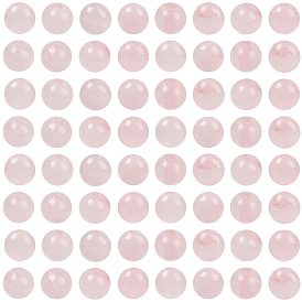 Естественно розового кварца круглых бусин