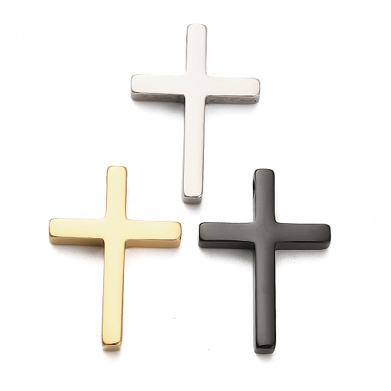 304 подвески из нержавеющей стали, крестик