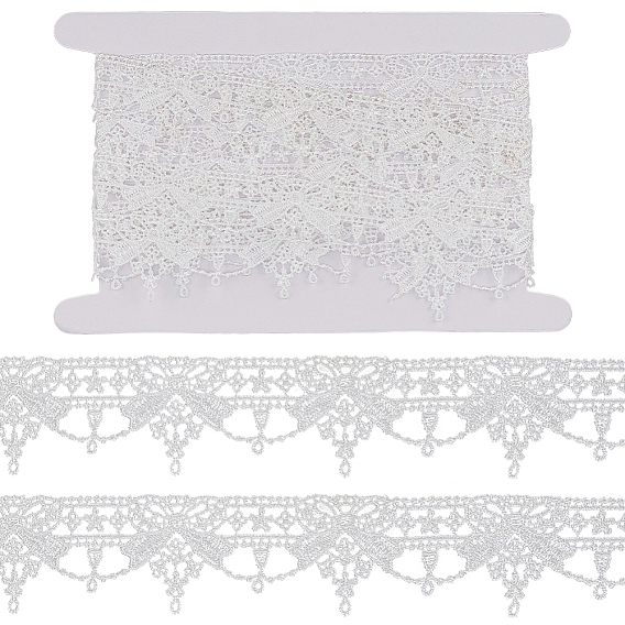 Отделка из полиэстера, с картонной карточкой