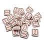 Handmade Polymer Clay Cabochons, Polymer Clay Slices for Nail Art & Phone Cases, Envelope