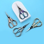 Stainless Steel Scissors, Embroidery Scissors, Sewing Scissors, with Zinc Alloy Handle