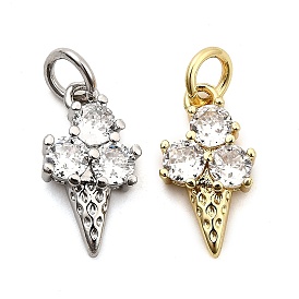 Латунные микро проложить кубического циркония прелести, мороженое, стойки покрытие, долговечный, без кадмия и без свинца, с целью перехода в кольце