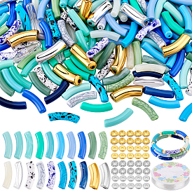 Ювелирные изделия, в том числе акриловые бусины, Латунные бусины разделители для поставки стразов, CCB пластиковые шарики, для изготовления ювелирных изделий DIY