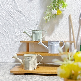 Мини-модель лейки из сплава, аксессуары для кукольного домика с микро-ландшафтом, притворяясь опорными украшениями