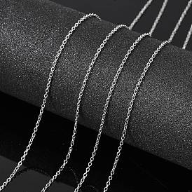 304 кабельные цепи из нержавеющей стали, пайки, с катушкой, овальные