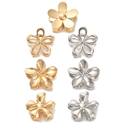 Сплав клипы коготь волос, цветок, аксессуары для волос для женщин и девочек