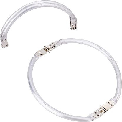 Ручка из алюминия, аксессуары для замены сумок, круглые