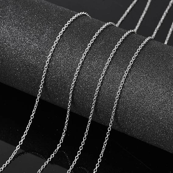 304 кабельные цепи из нержавеющей стали, пайки, с катушкой, овальные