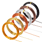 6 Rolls 6 Colors Aluminum Craft Wire, for Beading Jewelry Craft Making