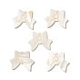 Natural Freshwater Shell Pendants, Bowknot Charms