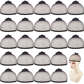 Эластичные парики, парики из эластичной сетки, для мужчин женщин, длинные и короткие волосы