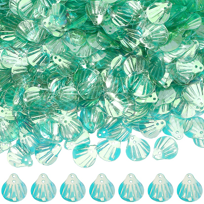 50g ПВХ блестки/бусины с пайетками, аксессуары для одежды, формы раковины