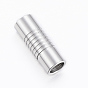 Гладкая 304 магнитные застежки из нержавеющей стали с клеевыми концами, колонка