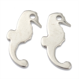 304 подвески из нержавеющей стали, лазерная резка, морской конек