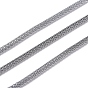 Electroplate Brass Mesh Chains/Network Chains, with Spool, Unwelded, Long-Lasting Plated