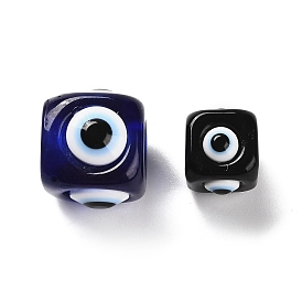 Cmолы европейские шарики, злой глаз куб большие дырки бусины