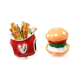 Эмали сплава Европейский бисером, бусины с большим отверстием