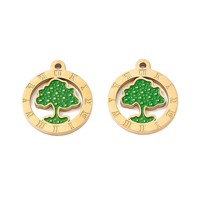 Вакуумное покрытие pvd 304 эмалированные подвески из нержавеющей стали, ручная полировка, плоские круглые с деревом