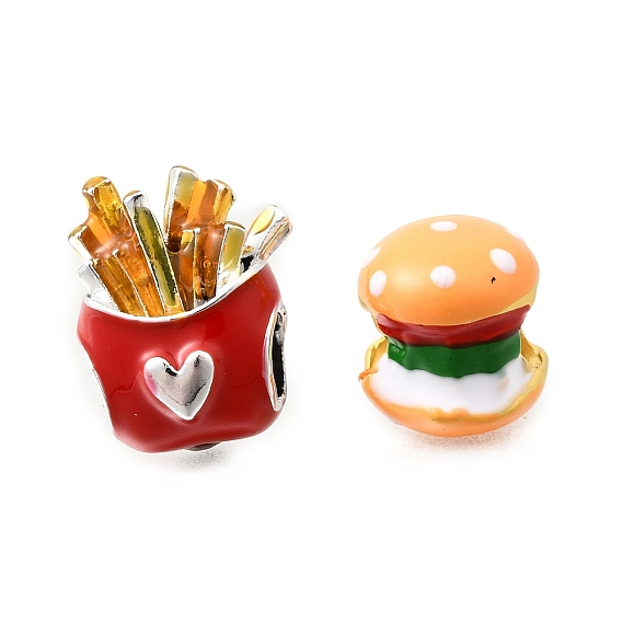 Эмали сплава Европейский бисером, бусины с большим отверстием