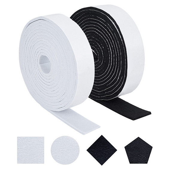 2 рулоны 2 цветная самоклеящаяся фетровая ткань, diy crafts