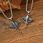 Ocean Alloy Stingray Pendant Necklaces for Men