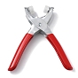 Press Button Snap Fastener Steel Punch Pliers, with Plastic Handles & Metal Eyelet Grommets