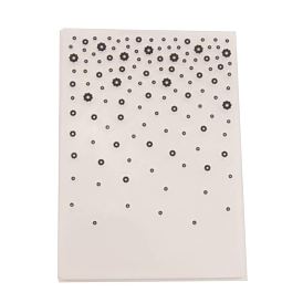Transparent Plastic Embossing Template Folders, For DIY Scrapbooking/Photo Album Decorative/Embossed Paper, Stamp Sheets, Black