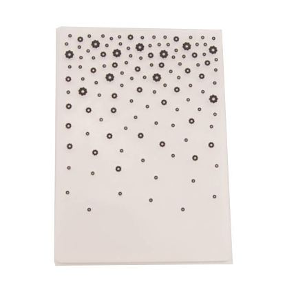 Transparent Plastic Embossing Template Folders, For DIY Scrapbooking/Photo Album Decorative/Embossed Paper, Stamp Sheets, Black