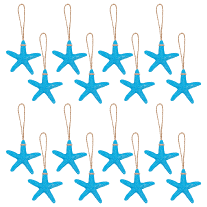 Resin Pendants, Decorations, Starfish