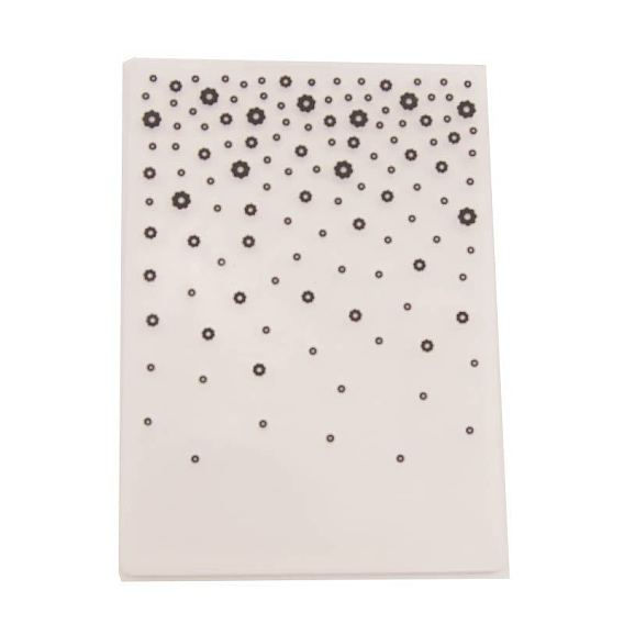 Transparent Plastic Embossing Template Folders, For DIY Scrapbooking/Photo Album Decorative/Embossed Paper, Stamp Sheets, Black