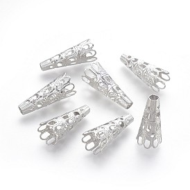 Multi-pétales 304 cônes de perles en acier inoxydable