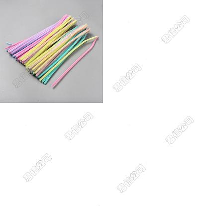 Palos de peluche de bricolaje, tallos de chenilla, limpiadores de pipa, material de manualidades para niños
