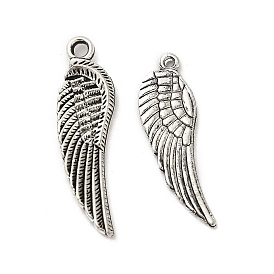 Сплавочные подвески тибетского стиля, без кадмия и без свинца, крыло