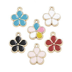 Подвески из эмали и сплава, , золотые